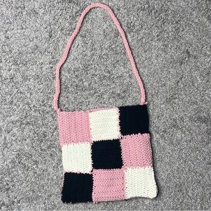 Patchwork Crochet Bag